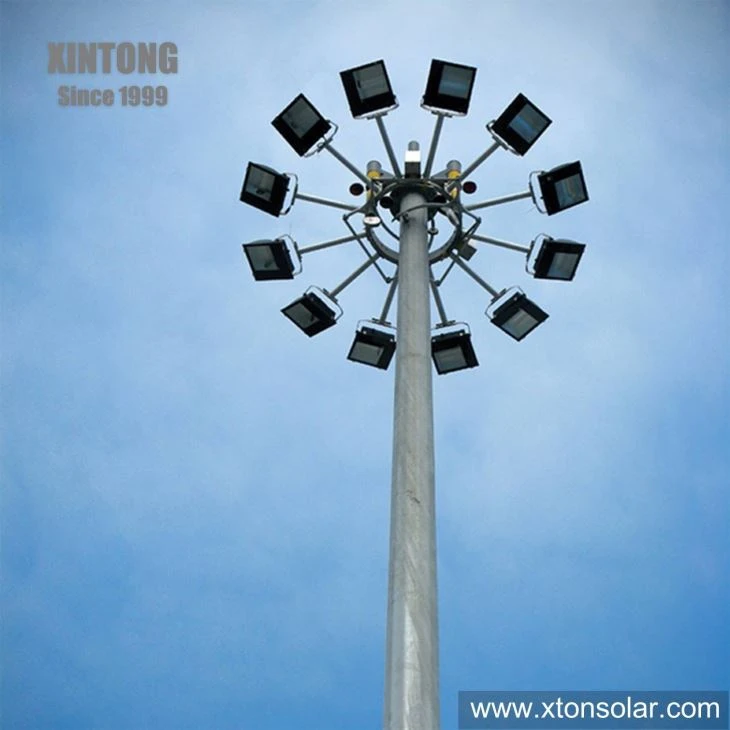 35m LED Outdoor High Mast Light With Lifting System