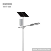 Lampu Jalan LED Surya Cerdas Dengan Panel Silikon Kristal Mono