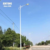 Tiang Lampu Jalan Satu Lengan
